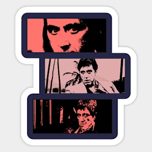 Tony scarface Sticker